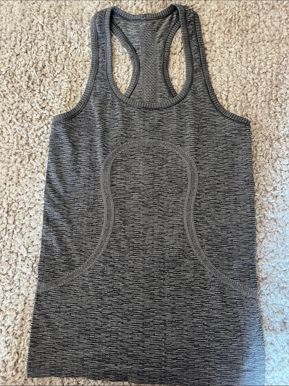 Lululemon gray racerback top